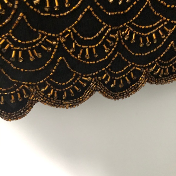 Beautiful Vintage Hand Beaded Silk Tunic/Blouse - Picture 4 of 6